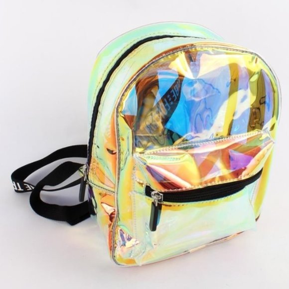 Bolso estilo Mochila transparente